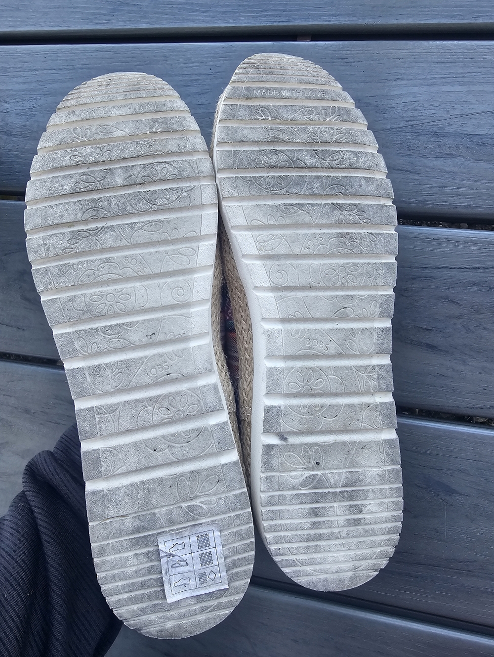 Skechers BOBS Women's Size 8.5 Flexpadrille LO - On Detail Slip-Ons - Picture 4 of 6